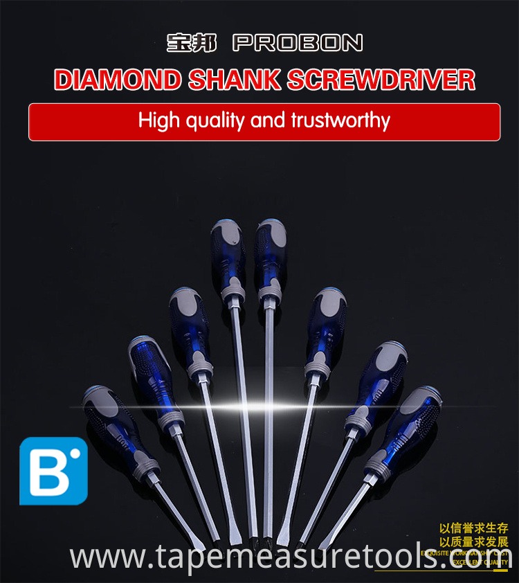 Multi-function Phillips screwdriver Chrome vanadium steel slotted magnetic screwdriver Factory direct screwdriver